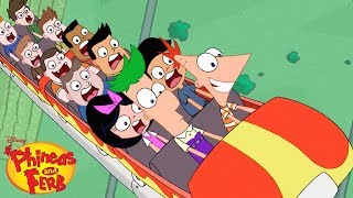 Phineas and Ferb  Rollercoaster Multilanguage  24 versions [upl. by Manny]