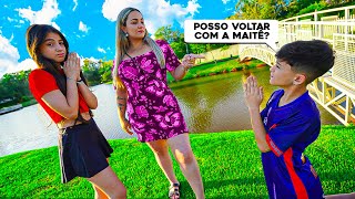 O Ricardinho Pediu Autorização Da Mãe Da Maitê Pra Voltar com Ela [upl. by Kopple616]