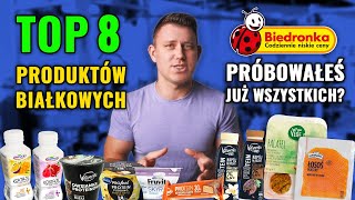 TOP 8 Produkty białkowe z Biedronki – jakie produkty wysokobiałkowe oferuje Biedronka Mariusz Mróz [upl. by Picker]