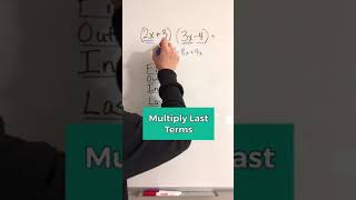 Multiplying Binomials Using FOIL Method  Math Practice [upl. by Furey]