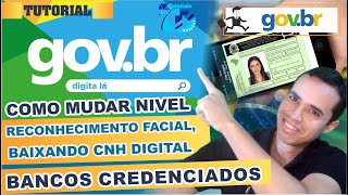 COMO SAIR DA CONTA BRONZE PRA CONTA OURO RECONHECIMENTO FACIAL BAIXANDO CNH GOVBR 🚀 [upl. by Lucilla]