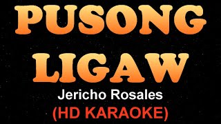 PUSONG LIGAW  Jericho Rosales HD  Premium Karaoke [upl. by Eldnek]