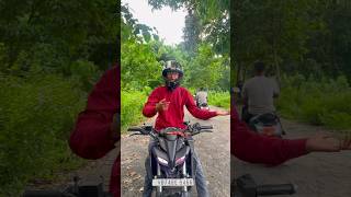 Use Helmet is important⛑️🙏 helmet bike important pappusengupta [upl. by Atsahs]