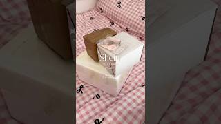 cute shein haul 🎀 shein unboxing haul sheinhaul shein sheinforall shortvideo [upl. by Yknarf]