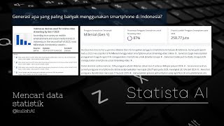 Statista AI Menjawab Pertanyaan dengan Data Statistik [upl. by Aeneg507]