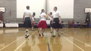 Linneas Strathspey  International Team White  Newcastle Festival 2014 [upl. by Nylemaj225]