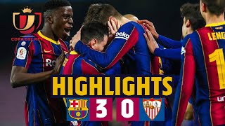 🤯 Comeback worthy of a final  HIGHLIGHTS  Barça 30 Sevilla [upl. by Polak]