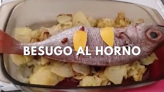 BESUGO AL HORNO  RECETA CASERA [upl. by Shult]