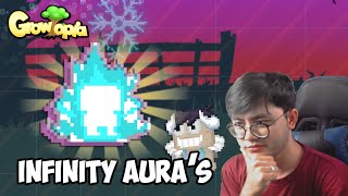 INFINITY AURA  AKHIRNYA DAPAT JUGA  GROWTOPIA INDONESIA [upl. by Shelah477]