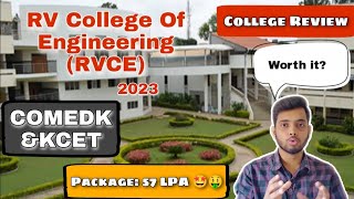 RV College Of Engineering RVCE JEE MAINS COMEDK KCET PlacementfeescampusetcHonest review [upl. by Anoiek]