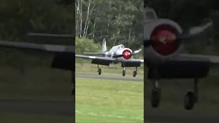 Yakolev Yak52 Landing at flyin zwartberg Belgium [upl. by Etsyrk325]