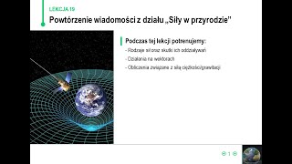 Fizyka  klasa 7  Powtórzenie wiadomości z działu Siły w przyrodzie [upl. by Enitnelav65]