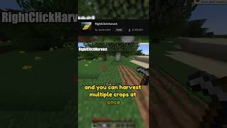 Harvest crops Faster with this Mod for Minecraft [upl. by Phaih]