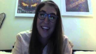 My First Video The Emmys  Mayim Bialik [upl. by Lunna]