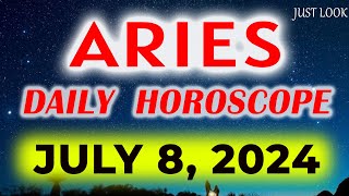 Aries Daily Horoscope Today July 8 2024 [upl. by Notecnirp122]