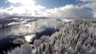 Images du Haut Doubs hiver 2014 1080p [upl. by Neerehs]