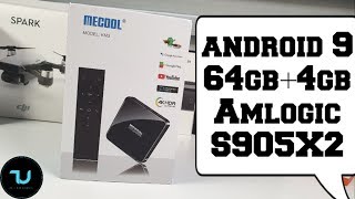 MECOOL KM3 UnboxingHands on 2019 Android 9 tv box certified google Amlogic S905X2 [upl. by Tocci]