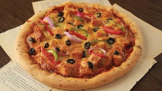 Best Homemade Pizza Recipe By Chef Hafsa  Hafsas Kitchen [upl. by Naida235]