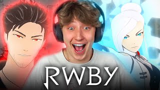 QROW VS WINTER  RWBY Volume 3 Episode 34 Reaction [upl. by Westland]