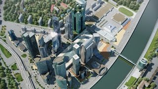 MoscowCity 3D ANIMATION from 3DARCHITECT 2010 [upl. by Olrac]