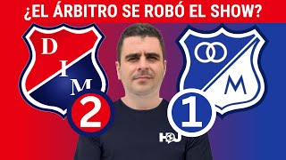 Medellín 21 Millonarios  Liga Dimayor 2023II  Resumen Goles y Táctica por Juan Felipe Cadavid [upl. by Atilek221]