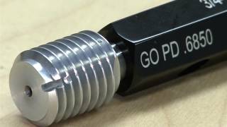 How To Use Thread Plug Gages Technical Series 101 [upl. by Durr415]