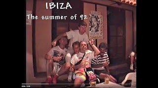 Ibiza 92 Old 8mm camcorder footage of San Antonio [upl. by Akisej]