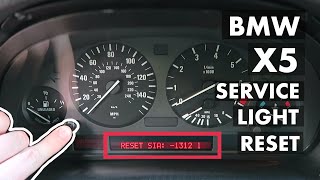 X5 Service Interval Light Reset E53 BMW [upl. by Dodson98]