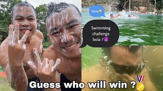 Swimming challenge with BitulVlogs  Kiwi Farm  Thuvopisu  Phek [upl. by Aracaj]