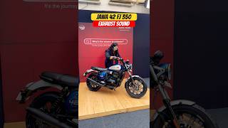 Jawa 42 FJ 350 Exhaust Sound  BikeWale shorts jawa42fj350 [upl. by Niletac240]