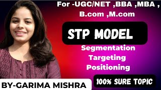 STP Model in Marketing Management  Segmentation Targeting Positioning  BBA MBA Bcom Mcom [upl. by Hungarian173]