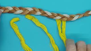 Braided Perle Cottons and Opening Skeins  A Waldorf Handwork Educators Free Tip Friday Original [upl. by Berger414]