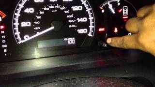 Honda Accord Reseting Oil Life back to 100 [upl. by Merp]