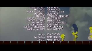 The Simpsons Theater Twister 1996 credits [upl. by Atilahs]