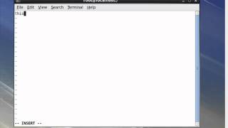 comment utiliser léditeur vi en linux vi editor chap 2 [upl. by Francisco987]