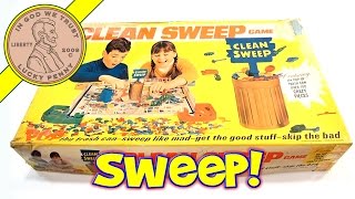 How To Play The Game Clean Sweep Board Game 600 1967 Schaper [upl. by Aznarepse209]