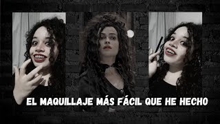 Bellatrix Lestrangue Makeup [upl. by Monahon539]