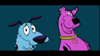 Straight Outta Nowhere Scooby Doo Meets Courage The Cowardly Dog  Ending Song [upl. by Nauqat177]