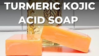 Turmeric Kojic Acid Soap  Brighten Your Skin Naturally [upl. by Stolzer]