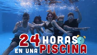 PASAMOS 24 HORAS EN LA PISCINA 😱 💦 Kimberly Loaiza [upl. by Atalaya]