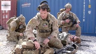 USAF Pararescuemen Train in Afghanistan [upl. by Llenoil]