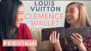 LOUIS VUITTON CLEMENCE WALLET  HONEST REVIEW  CLEMENCE VS ZIPPY COMPARISON [upl. by Notfilc]