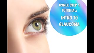 USMLE Step 1 Tutorial  Introduction To Glaucoma [upl. by Dnilasor807]