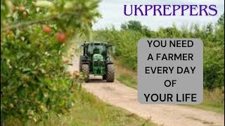 UK PREPPER SUPPORTY YOUR LOCAL FARMERS THEY NEED YOU nofarmersnofood foodshortages revolution [upl. by Arrio431]