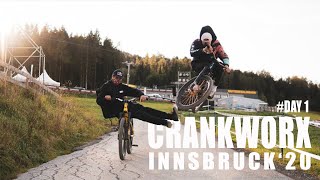 HOPY BYŁY ZA MOKRE  Crankworx Innsbruck 2020 DZIEŃ1  Godziek Brothers [upl. by Inhoj570]