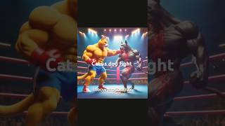 Ginger Cat vs Dog fight part1😍kitten cat cuteanimals catai cutepets catshorts [upl. by Pegeen]