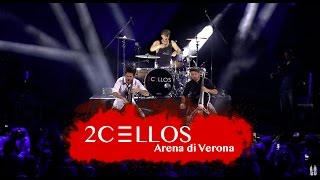 2CELLOS  The Trooper Overture Live at Arena di Verona [upl. by Nnylahs]