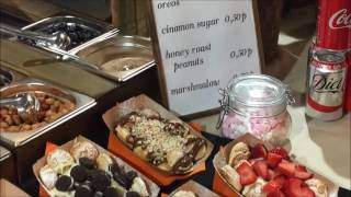 Sweet Dutch Poffertjes Pancakes Nutella Pancakes Oreo Marshmallow Syrup London Street Food [upl. by Mettah]