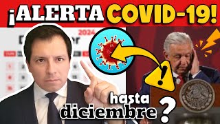 ¡ALERTA ¿OLA COVID19 EN MÉXICO HASTA DICIEMBRE 2024 [upl. by Andersen]