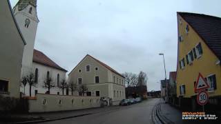 D Gemeinde Westheim Landkreis WeißenburgGunzenhausen Ortsdurchfahrt Dezember 2016 [upl. by Metah982]